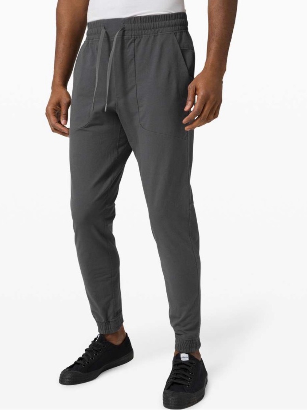 LULULEMON • Men’s ABC Joggers Canvas Graphite Grey Small M5951S